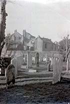 Dorset Place derelict from St Johns Churchyard early WW2 | Margate History